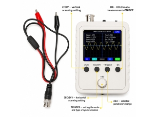 DSO150 Mini Oszilloskop 200kHz 1MS/s DIY Elektronik Messgerät