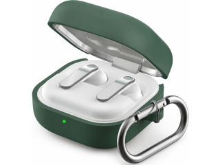 Samsung Galaxy Buds4 Pro Liquid Silikon Case Hülle nachtgrün