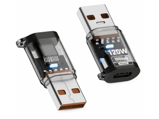 USB-A zu USB-C Adapter 10 Gbit/s mit 120W Fast Charging