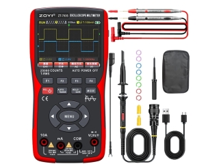 ZOYI ZT-703S 3-in-1 Oszilloskop 50 MHz, Multimeter und Signalgenerator