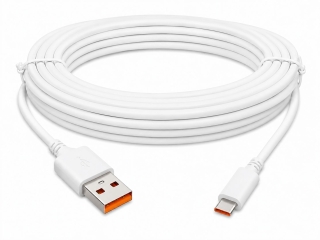 6m USB-A auf USB-C Strom- und Datenkabel für Sicherheitskameras