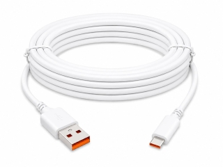 4m USB-A auf USB-C Strom- und Datenkabel für Sicherheitskameras