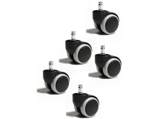 Topstar 6991 Hartbodenrollen Set mit 5 Stück (10mm / 50mm)