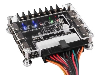 ATX Netzteil Breakout Board 20/24 Pin mit Schraubklemmen