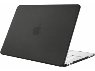 MacBook Neo 13 Hard Case Hülle in schwarz matt