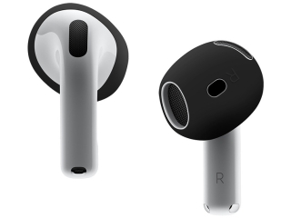 Rutschfeste Silikon Ear Tips für Apple AirPods 4 (2024) - schwarz