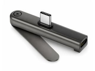 2-in-1 USB-C Winkeladapter mit Smartphone Halterung - 240W Charge