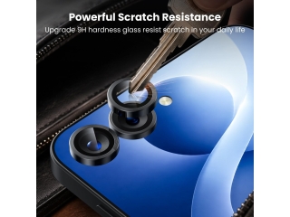 Samsung Galaxy Z Flip8 Kameraschutz Glas mit Aluminiumrahmen