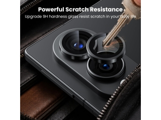 Samsung Galaxy Z Fold8 Kameraschutz Glas mit Aluminiumrahmen