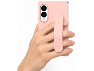 Samsung Galaxy Z Fold8 GripCase mit flexiblem Fingergriff - Rosa