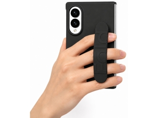Samsung Galaxy Z Fold8 GripCase mit flexiblem Fingergriff - Schwarz