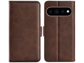 Google Pixel 11 Pro XL Leder Hülle Karten Ledertasche mokka