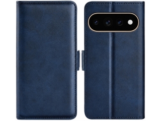 Google Pixel 11 Pro XL Leder Hülle Karten Ledertasche dunkelblau