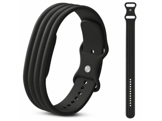 Google Fitbit Air verstellbares Silikon Sportarmband - schwarz