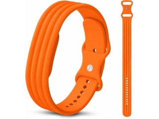 Google Fitbit Air verstellbares Silikon Sportarmband - orange