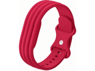 Google Fitbit Air verstellbares Silikon Sportarmband - berry red