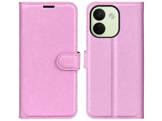 Xiaomi Redmi Note 17 Pro Max Lederhülle Karten Portemonnaie rosa