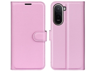 Xiaomi Redmi A7 Pro 4G Lederhülle Portemonnaie Karten Etui rosa