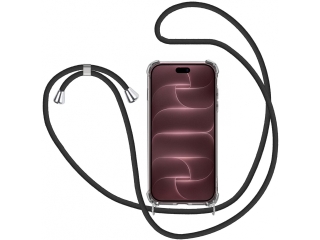 Apple iPhone 18 Pro Max Handykette Necklace Hülle Gummi transparent