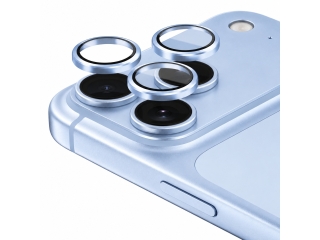 Apple iPhone 18 Pro Kameraschutz Glas mit Aluminiumrahmen glacier