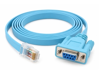 Cisco Konsolenkabel RJ45 auf DB9 RS232, 1,5 m