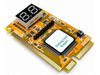 Mini PCI/PCIe/LPC Debug Card 2-Digit POST Diagnostic Tester für Laptop