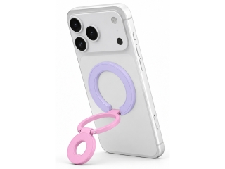 Magnetischer MagSafe Stand mit Ring Halterung - purple pink