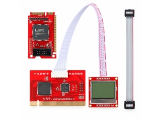 PTI8 2-in-1 Mainboard Diagnosekarte PCI Mini PCIe Mini PCI LPC