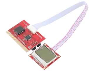 PTI8 2-in-1 Mainboard Diagnosekarte PCI Mini PCIe Mini PCI LPC