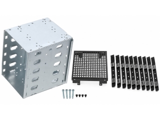 HDD Cage 5-Bay für 5x 3,5 Zoll Festplatten in 3x 5,25 Zoll Schächte