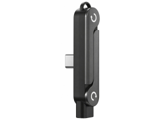 240W USB-C Ladeadapter mit Smartphone Ständerfunktion - grau