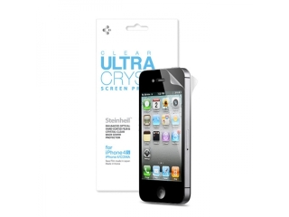 iPhone 4/4S SGP Steinheil Clear Ultra Crystal Schutzfolie Vorne+Hinten